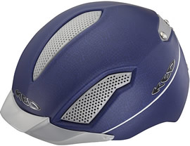 Neuheit 2012: Der KED Helm Sky Two Blue Silver in den Größen S und M