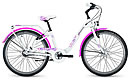 S'cool Kinderfahrrad chiX 24 in Weiss-Pink