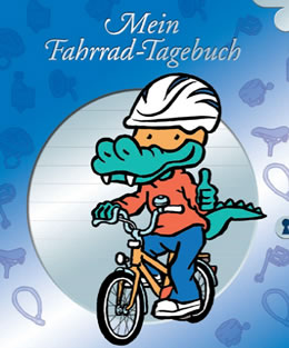 Kinder-Fahrrad-Tagebuch als Lehrmaterial 