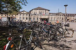 Öffentliche Fahrrad-Abstellplätze