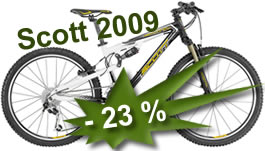Preisreduzierung bei Scott Kinderfahrrädern 2009