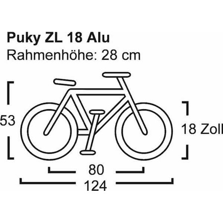 Puky ZL 18 Alu - Berry