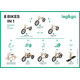 Leg&Go Pedal Bike (Zusatzmodul)