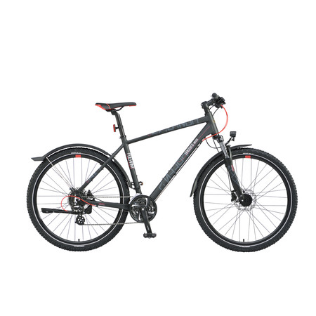 Greens Kinderrad Fulham 24-Gang RH54 schwarz matt