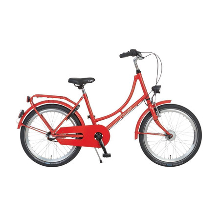 Hollandrad 20 Zoll schwarz/grn/rot/rosa rot