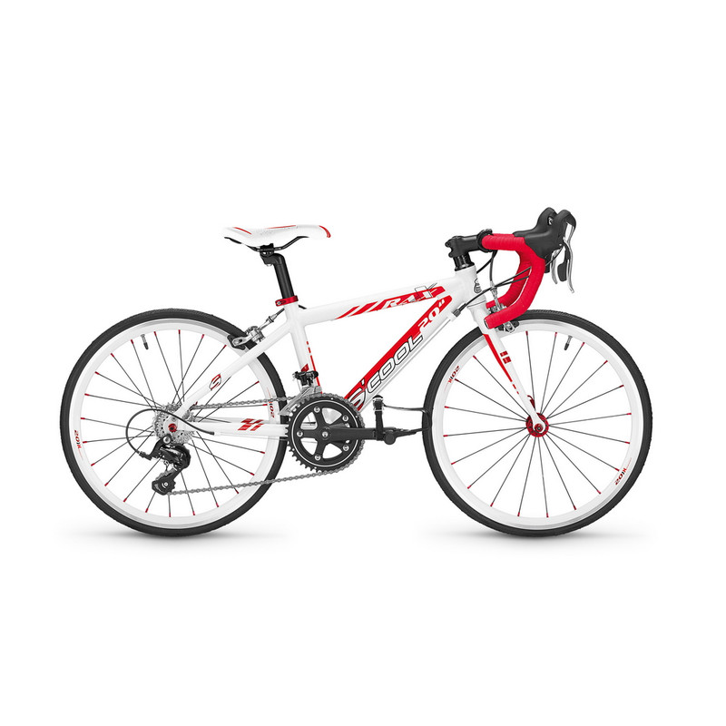 S'cool raX 20 Zoll 18S white/red